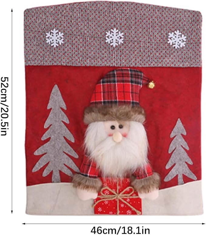 Weihnachtsstuhlüberzug Wichtel