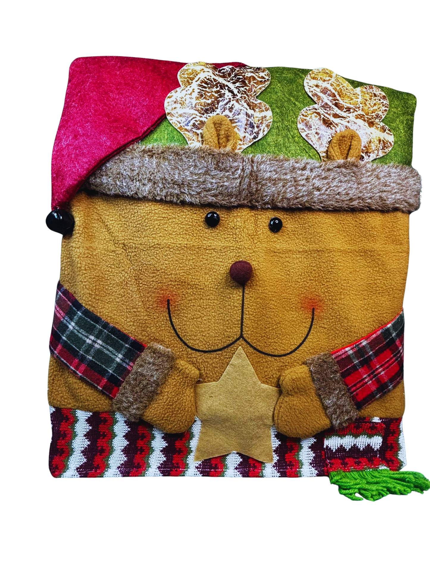 Weihnachtsstuhlüberzug Rentier