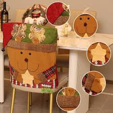 Weihnachtsstuhlüberzug Weihnachtsmann