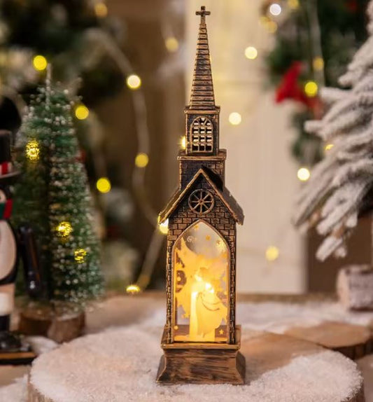 Weihnachtshaus LED Engel