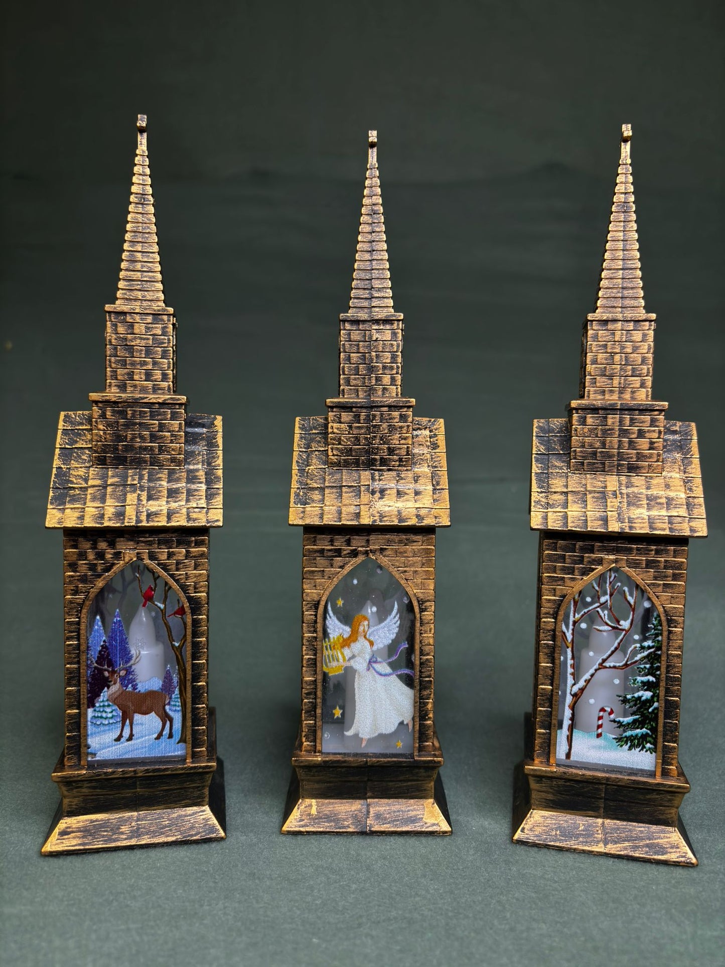 Weihnachtshaus LED Engel