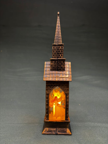 Weihnachtshaus LED Engel